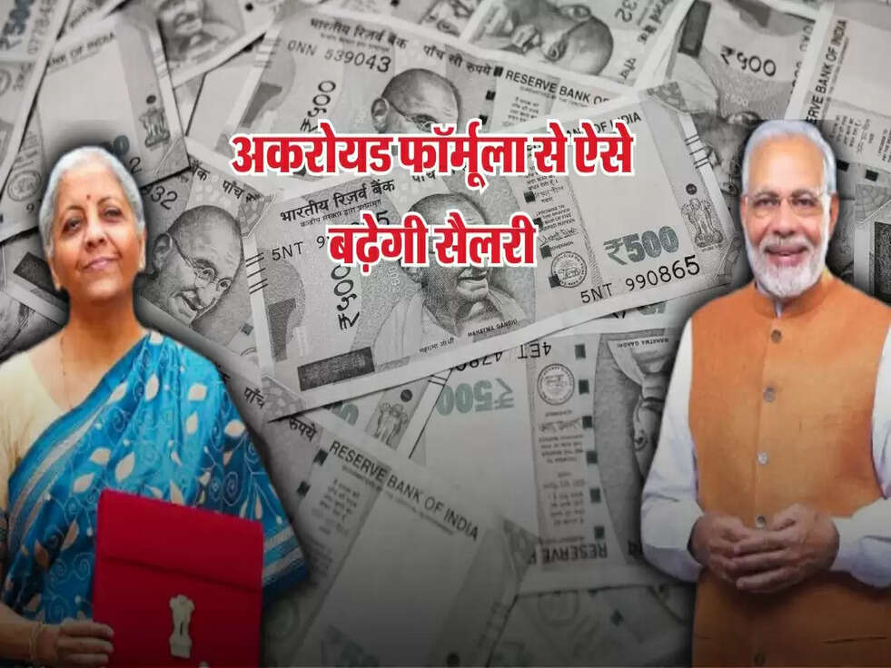 8th Pay Commission :&nbsp;अकरोयड फॉर्मूला से ऐसे बढ़ेगी सैलरी