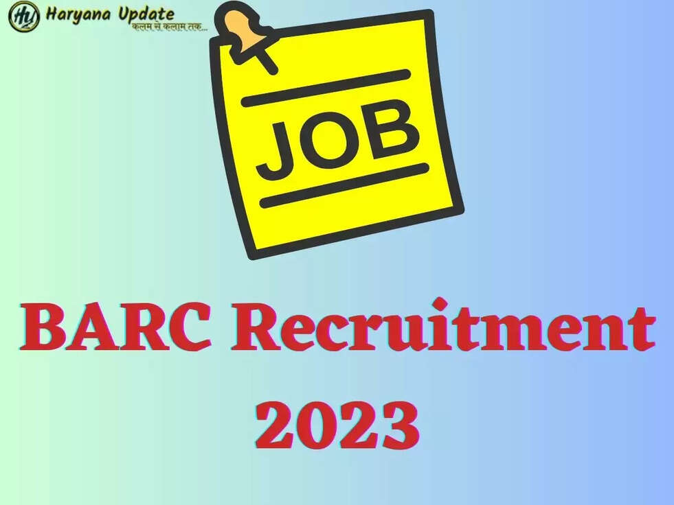 BARC Recruitment 2023