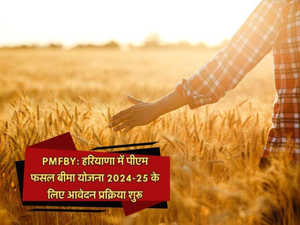 PMFBY: हरियाणा में पीएम फसल बीमा योजना 2024-25 के लिए आवेदन प्रक्रिया शुरू