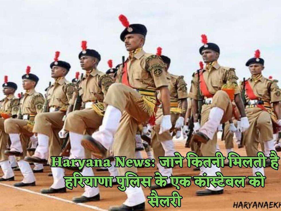 Haryana News: जाने कितनी मिलती है हरियाणा पुलिस के एक कांस्टेबल को सैलरी