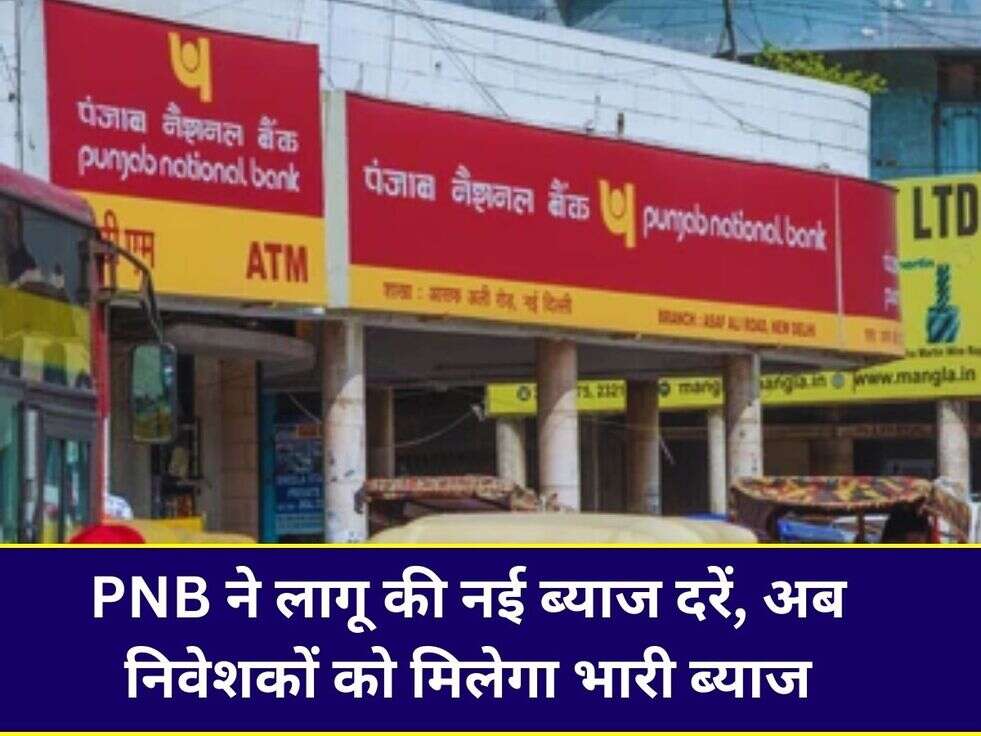 PNB ने लागू की नई ब्याज दरें, अब निवेशकों को मिलेगा भारी ब्याज