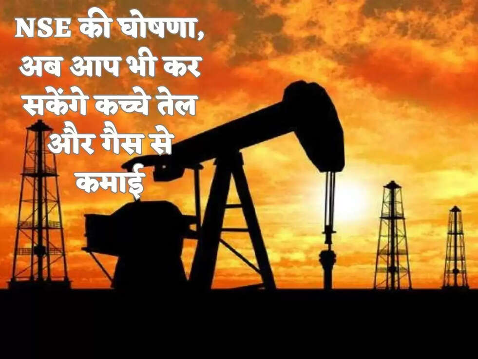 NSE की घोषणा, अब आप भी कर सकेंगे कच्चे तेल और गैस से कमाई