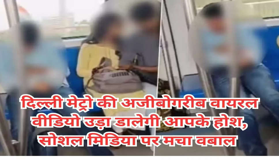 Delhi Metro viral vedio