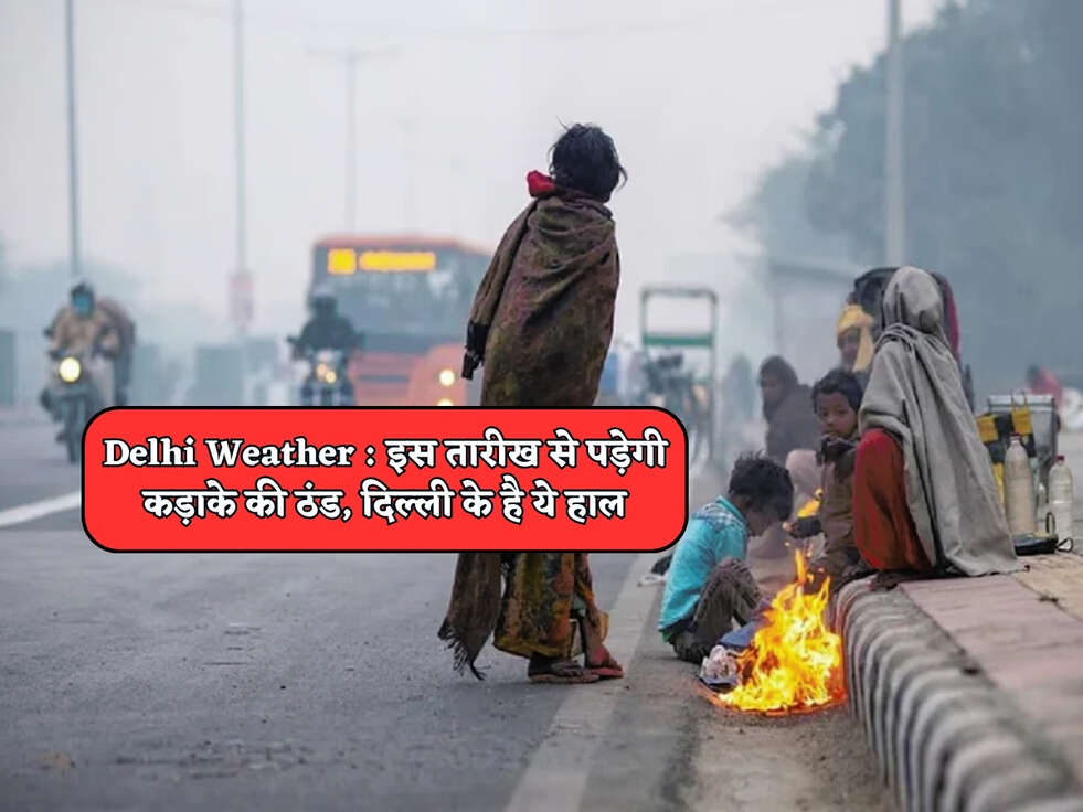 Delhi Weather : इस तारीख से पड़ेगी कड़ाके की ठंड, दिल्ली के है ये हाल&nbsp;