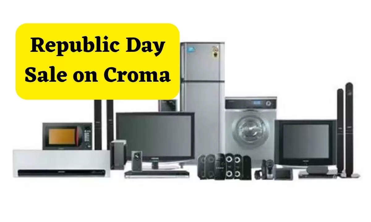 Republic Day Sale on Croma: इलेक्ट्रॉनिक सामान पर मिल रही भारी छूट, जानें पूरी डिटेल्स
