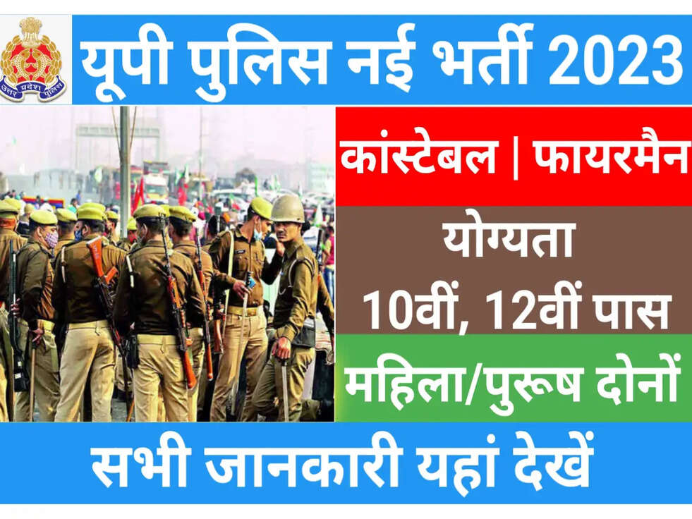 UP Police Constable Bharti 2023