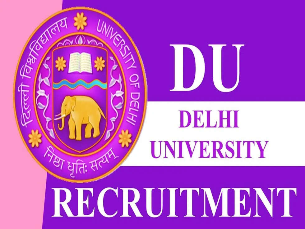 DU Recruitment 2023,