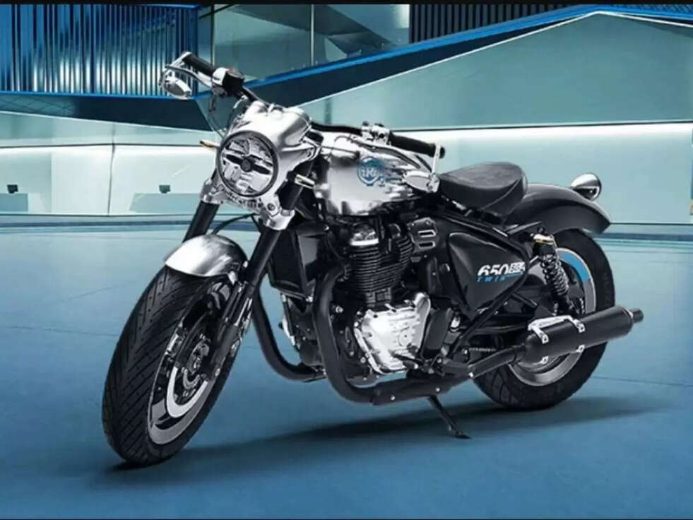 Royal Enfield की इस मोटरसाइकिल देखते दंग रह गए&nbsp;लोग, देखिए शानदार लुक