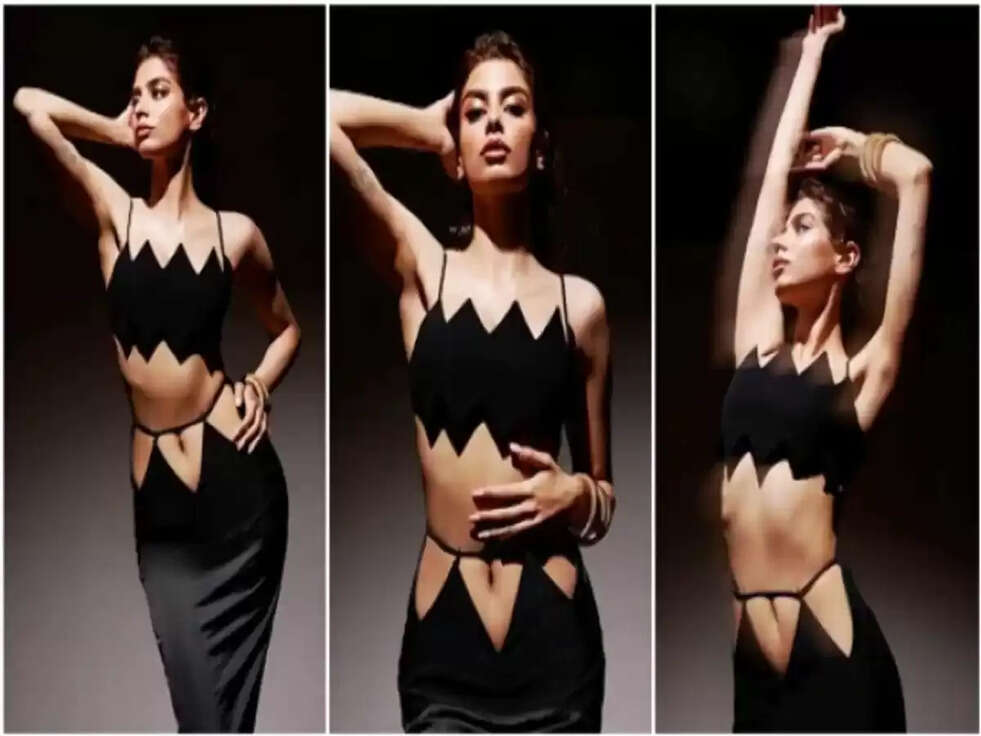 Khushi Kapoor:खुशी कपूर ने ब्लैक ड्रेस(black dress) में दिखाया अपना बोल्ड अंदाज