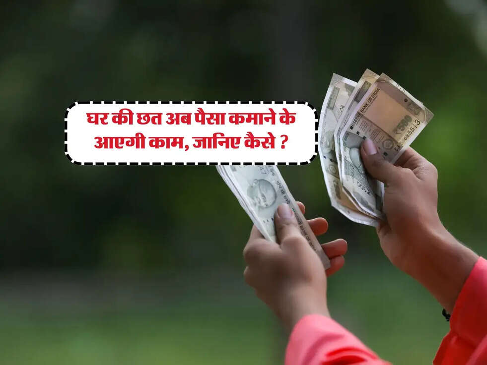 Business Idea : घर की छत अब पैसा कमाने के आएगी काम, जानिए कैसे ?